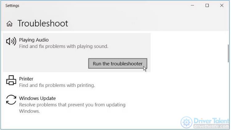 windows troubleshooter